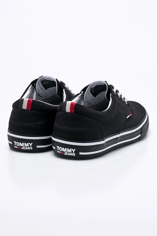 czarny Tommy Jeans - Tenisówki EM0EM00001.990