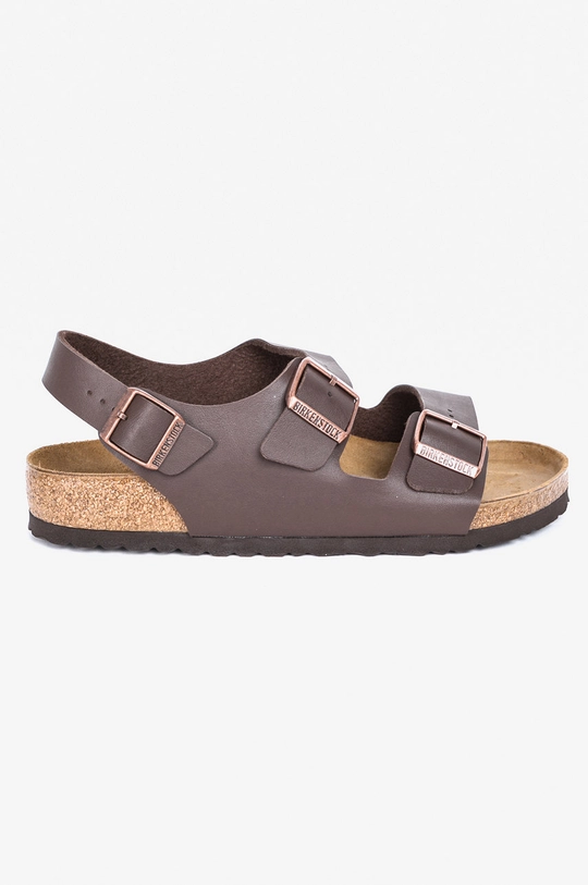 hnedá Birkenstock - Sandále Milano Bs Pánsky