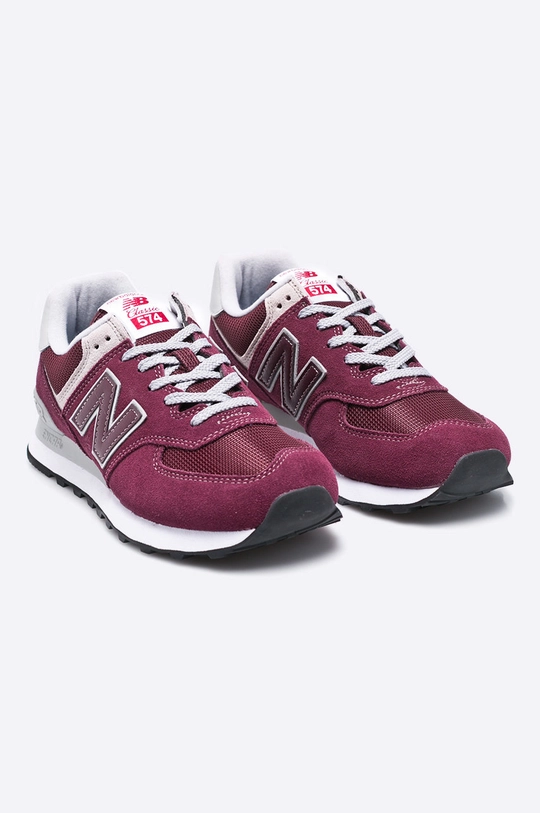 New Balance - Topánky Classic ML574EGB burgundské