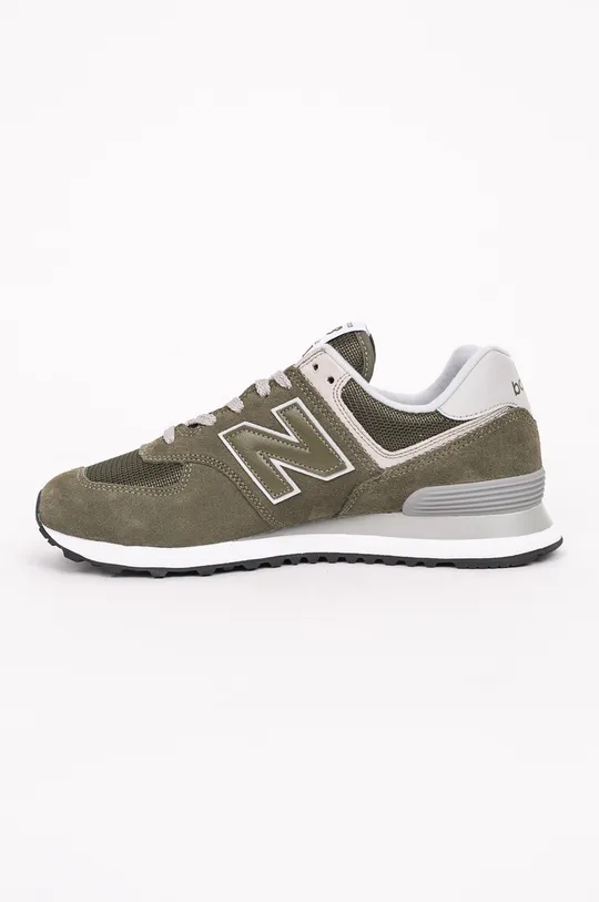 New Balance shoes ML574EGO  Uppers: Natural leather Inside: Textile material Outsole: Synthetic material