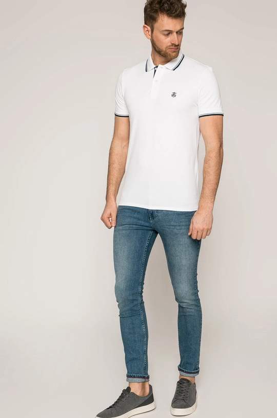 Selected Homme - T-shirt biały