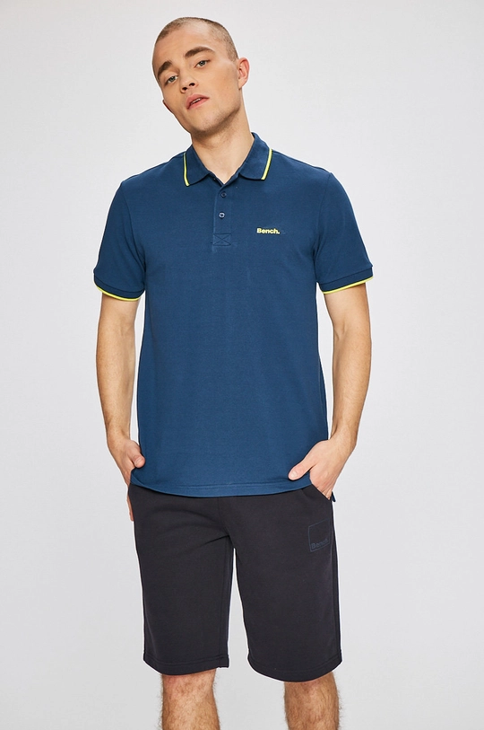 Bench - Tricou Polo bumbac bleumarin BLMG002152