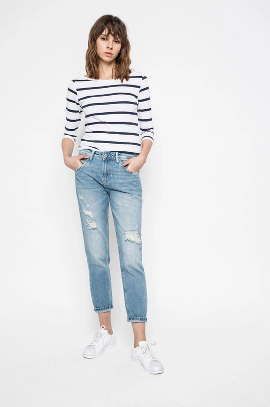 Pepe Jeans - Jeansy Violet niebieski