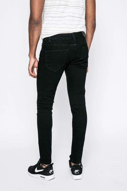 Only & Sons - Jeansy Warp Black 79 % Bawełna, 1 % Elastan, 20 % Poliester