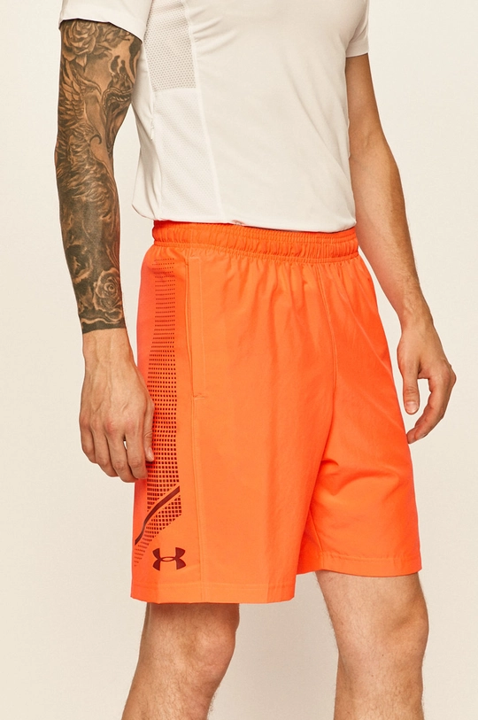 Under Armour - Pantaloni scurti Woven Graphic Short 1309651 panza portocaliu 1309651