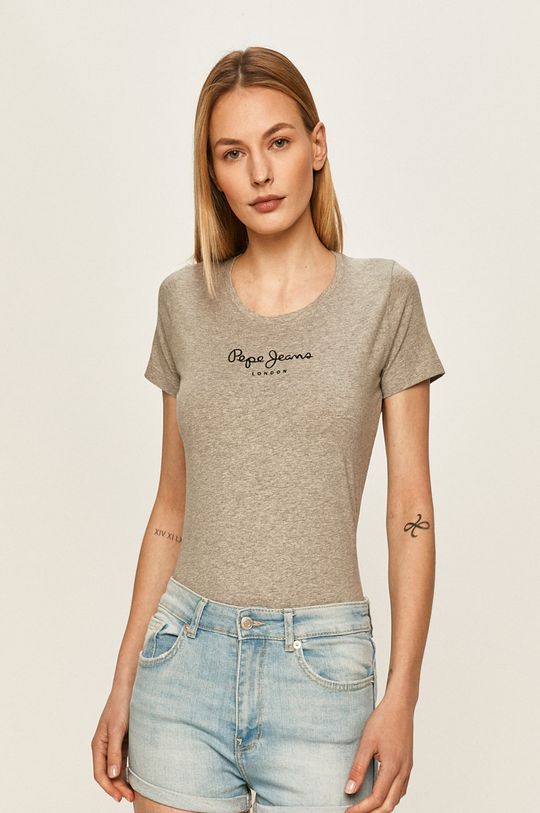 szary Pepe Jeans - Top New Virginia