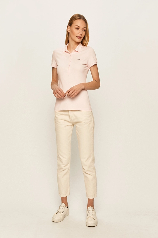 Lacoste - Top PF7845 różowy