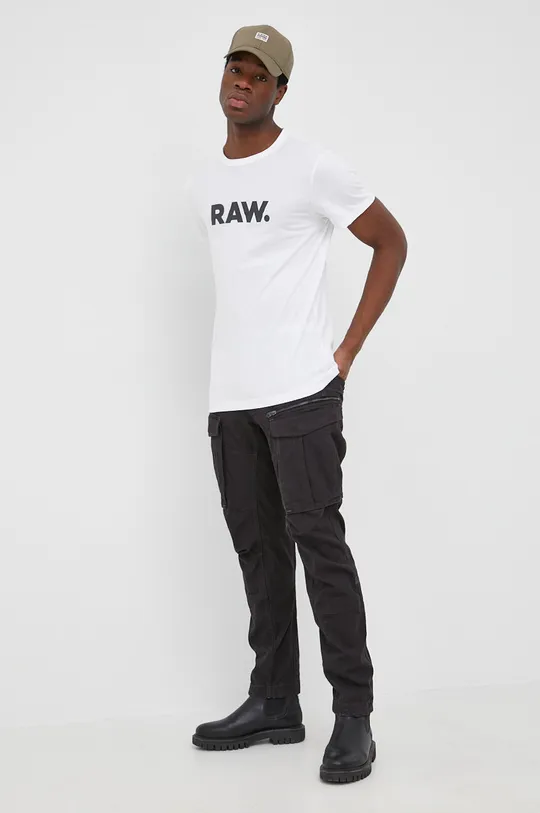 G-Star Raw - T-shirt fehér