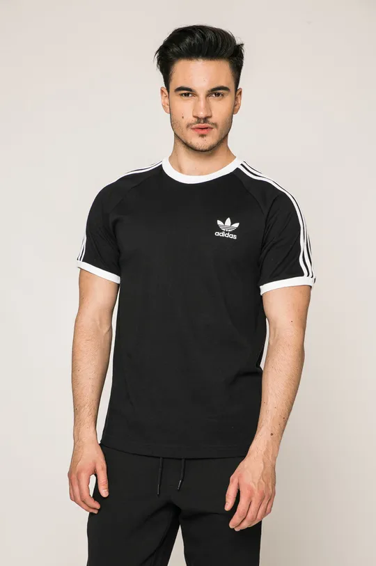 fekete adidas Originals - T-shirt CW1202 Férfi