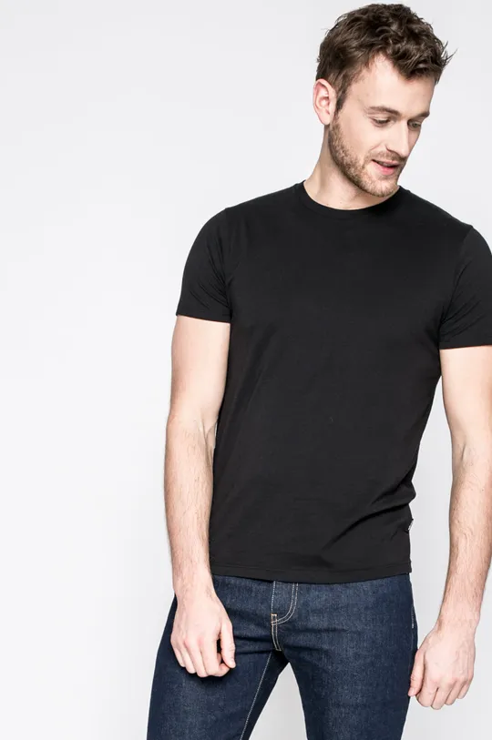 Wrangler - Pánske tričko (2-pak) čierna
