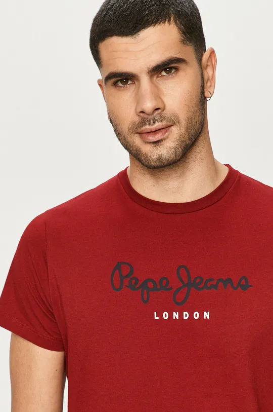 piros Pepe Jeans - T-shirt