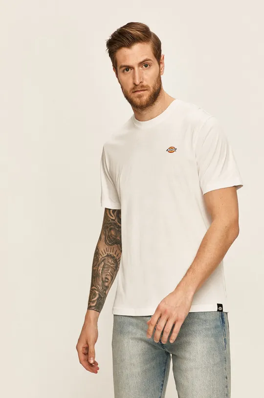 biały Dickies - T-shirt Męski
