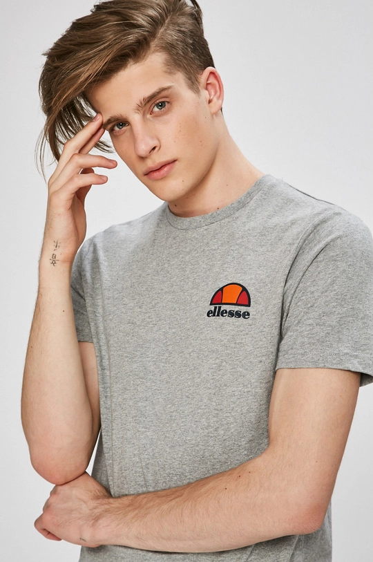 szary Ellesse - T-shirt Męski