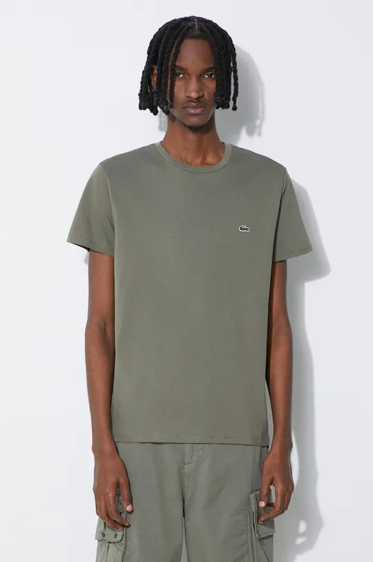 green Lacoste cotton t-shirt Men’s
