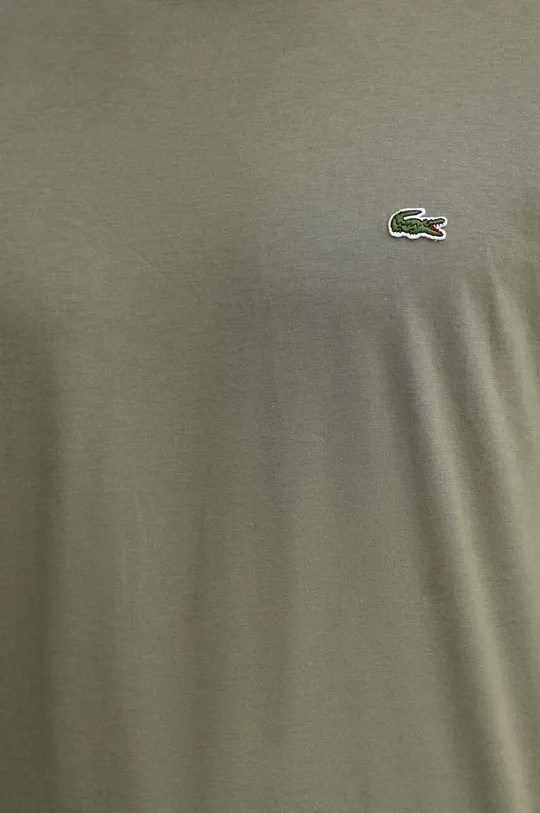 Βαμβακερό μπλουζάκι Lacoste Ανδρικά