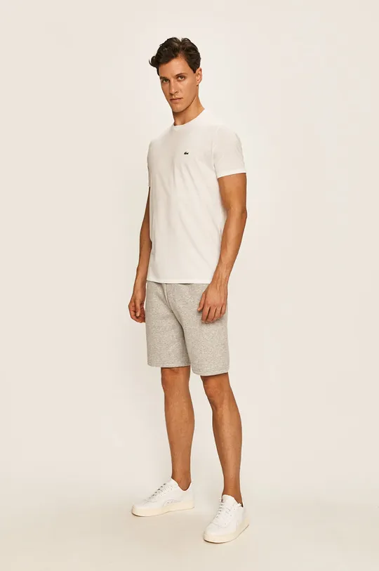 Lacoste t-shirt in cotone bianco