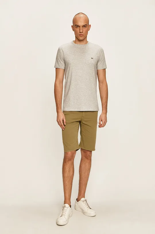 Lacoste - T-shirt TH6709 szary
