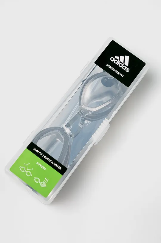 adidas Performance - Okulary pływackie BR1065 transparentny