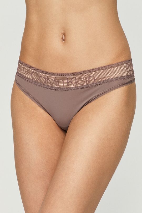 ružovofialová Calvin Klein Underwear - Brazílske nohavičky Dámsky