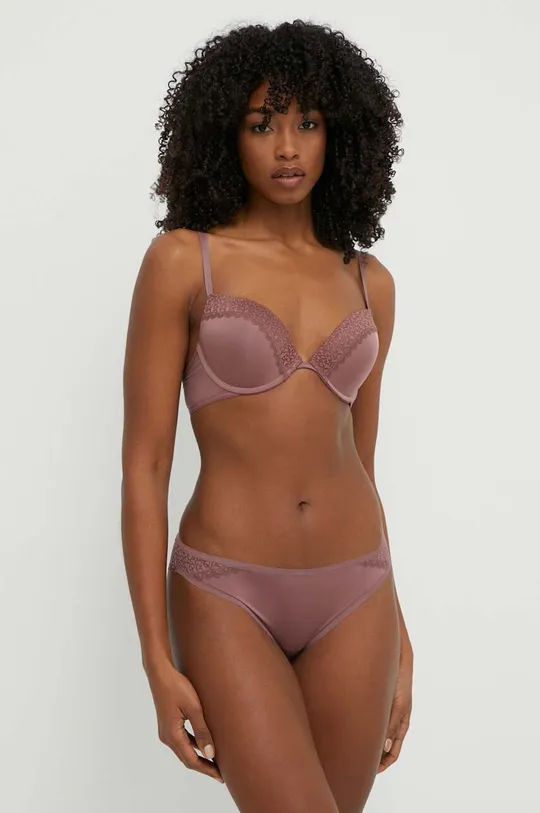 Brazilian στρινγκ Calvin Klein Underwear ροζ