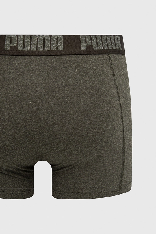 Boxerky Puma 2-pak Základná látka: 95 % Bavlna, 5 % Elastan 95 % Bavlna, 5 % Elastan Lepiaca páska: 56 % Polyamid, 31 % Polyester, 13 % Elastan