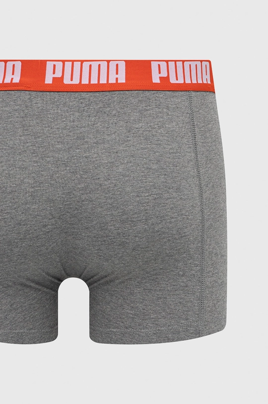 Boxerky Puma 2-pak Základná látka: 95 % Bavlna, 5 % Elastan 95 % Bavlna, 5 % Elastan Lepiaca páska: 56 % Polyamid, 31 % Polyester, 13 % Elastan