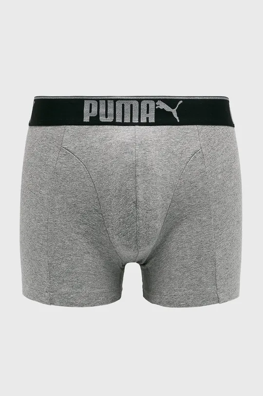 szary Puma - Bokserki (3-pack) 907268 Męski