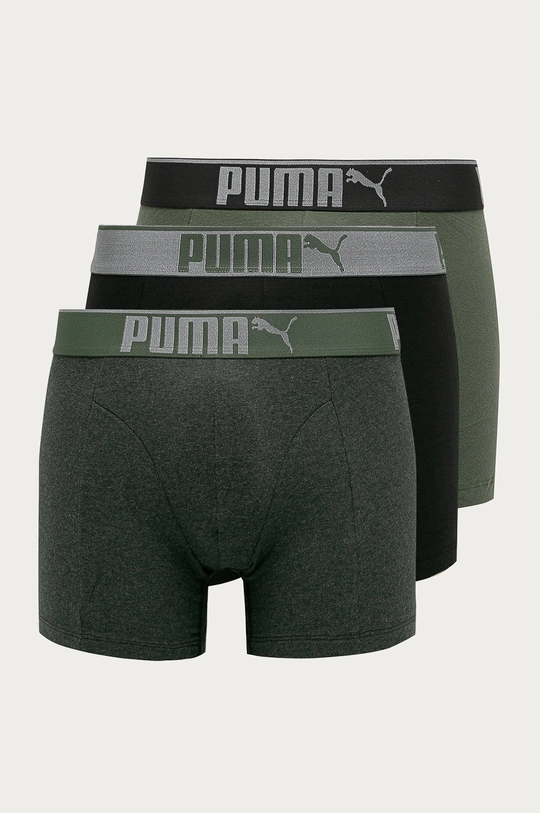 zelená Puma - Boxerky (3-pak) 907268 Pánsky