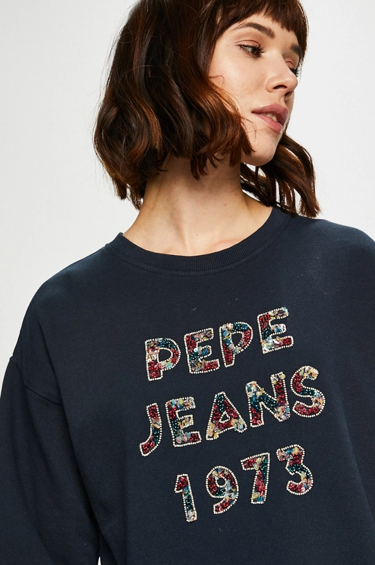 Pepe Jeans - Bluza Vickies granatowy