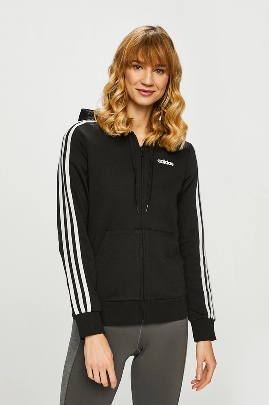 czarny adidas - Bluza DP2419