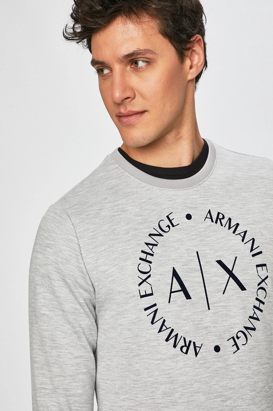 siva Armani Exchange Majica