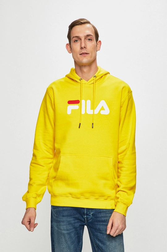 Fila - Bluza z kapturem żółty 681090