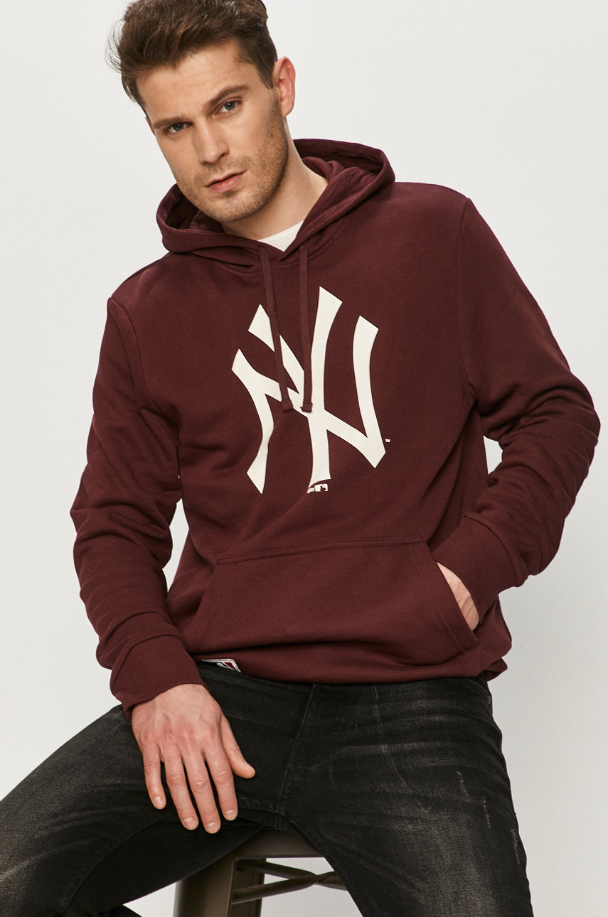 maroon New Era sweatshirt Men’s