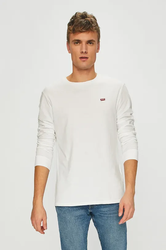 λευκό Levi's μπλουζάκι Ανδρικά