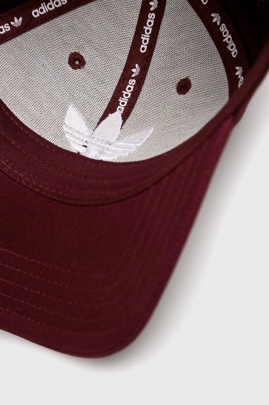 burgundské adidas Originals - Čiapka DV0175.D