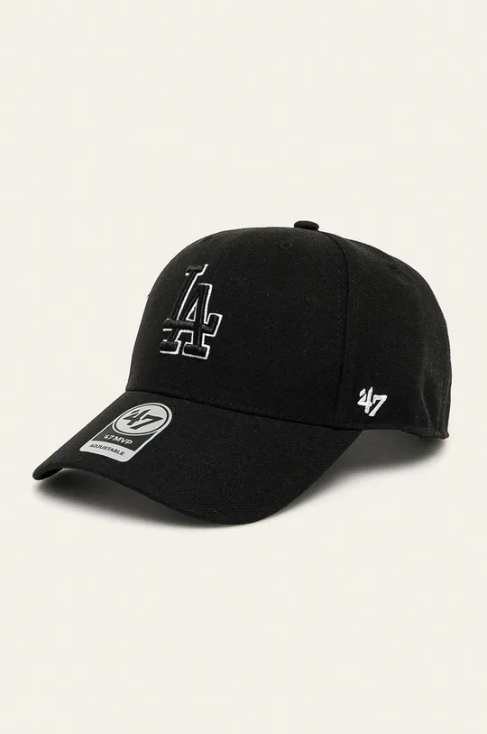 чёрный 47 brand - Кепка MLB Los Angeles Dodgers Мужской
