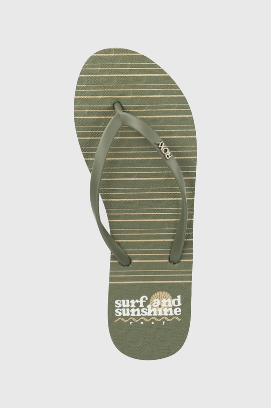 zöld Roxy flip-flop Viva