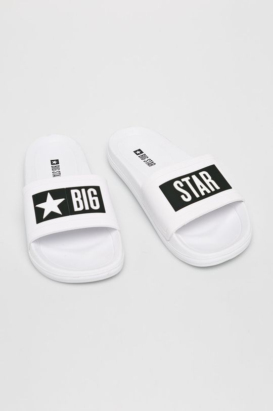 Big Star - Pantofle bílá