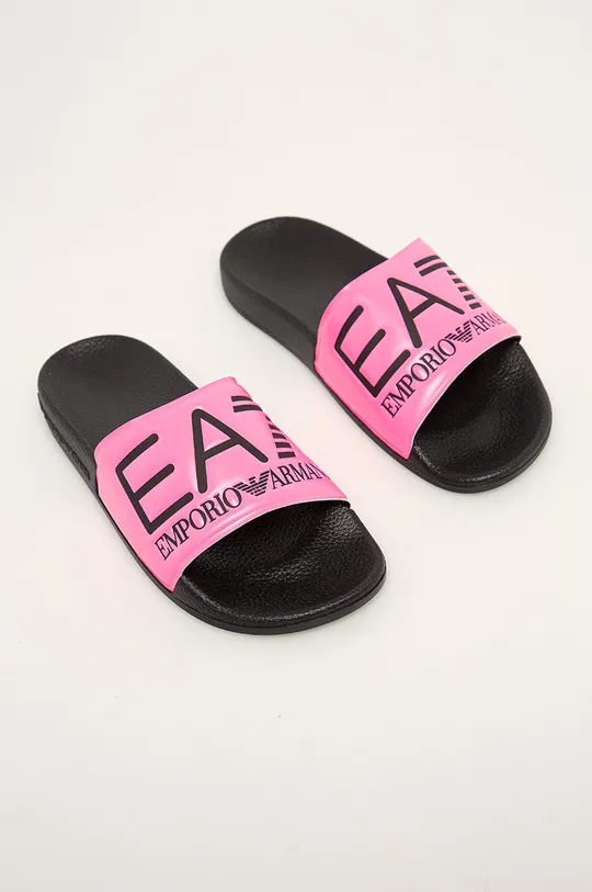EA7 Emporio Armani - Papucs cipő rózsaszín
