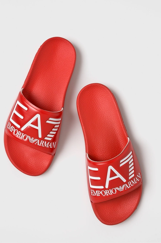 EA7 Emporio Armani - Papucs cipő piros