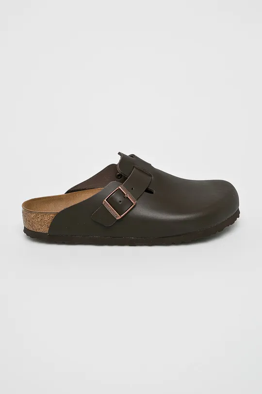 barna Birkenstock - Papucs cipő Boston Férfi