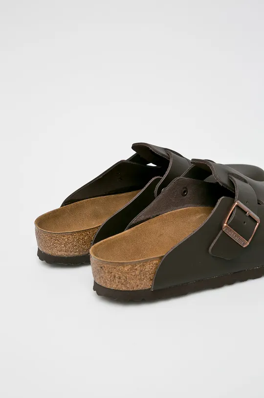 Birkenstock - Papucs cipő Boston  Szár: természetes bőr Belseje: természetes bőr Talp: szintetikus anyag