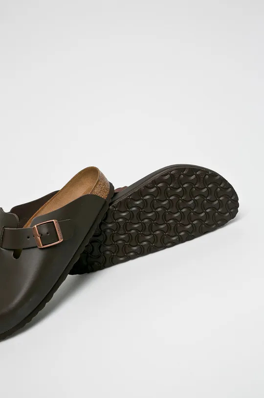 barna Birkenstock - Papucs cipő Boston