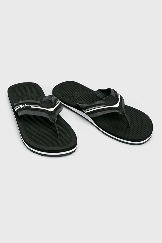 Pepe Jeans - Flip-flop fekete