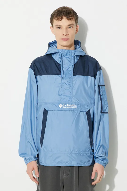 blue Columbia windbreaker Challenger Men’s