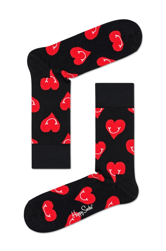 Oblečení Happy Socks - Ponožky I love you Gift Box (3-pak) XLOV08.4300.D červená