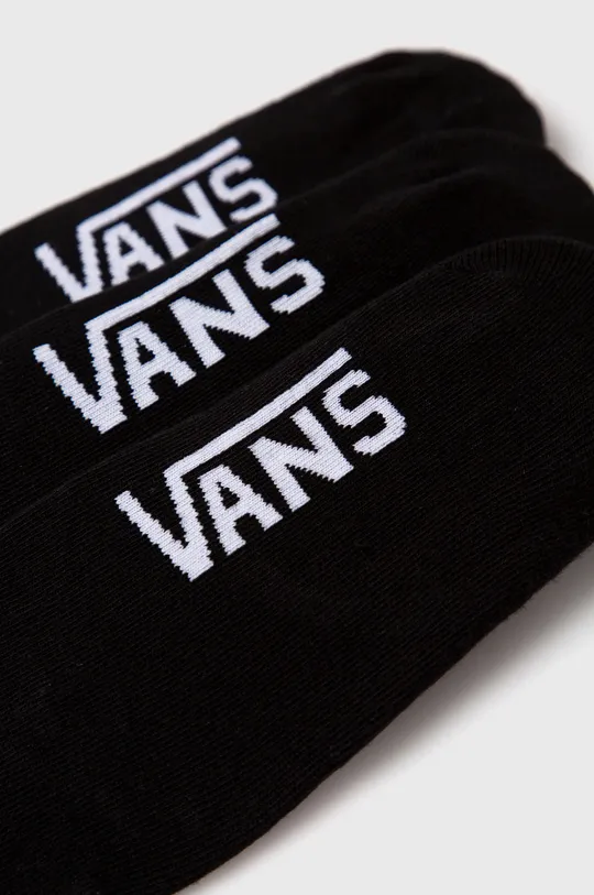 Vans - Μικρές κάλτσες (3-pack) μαύρο
