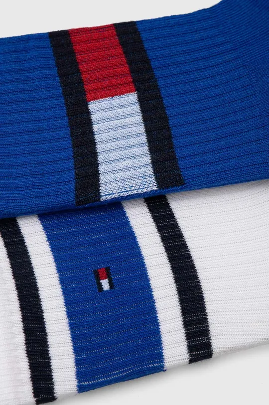 Otroške nogavice Tommy Hilfiger 2-pack modra