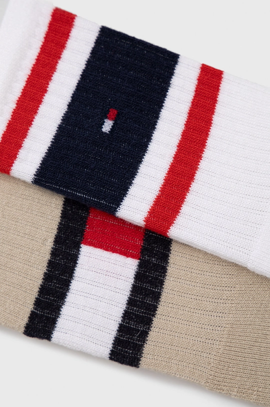 Otroške nogavice Tommy Hilfiger (2-pack) bež