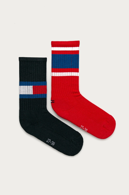 mornarsko modra Otroške nogavice Tommy Hilfiger (2-pack) Dekliški